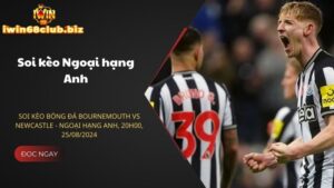 Soi kèo bóng đá Bournemouth vs Newcastle - Ngoại hạng Anh, 20h00, 25/08/2024