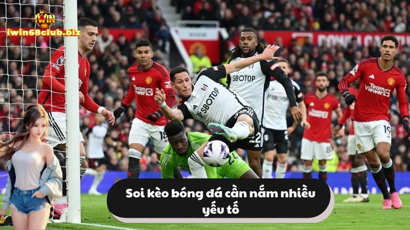 Các yếu tố cần quan tâm khi soi kèo bóng đá Manchester United vs Fulham